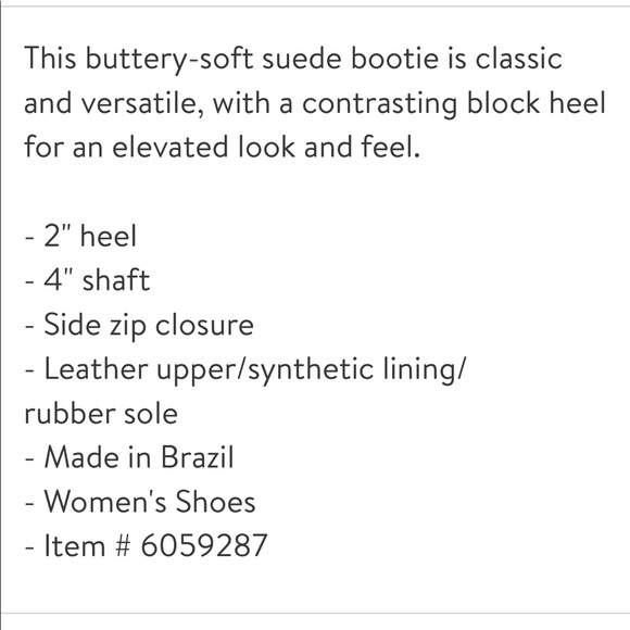 Lucky Brand suede bootie - Picture 4 of 4